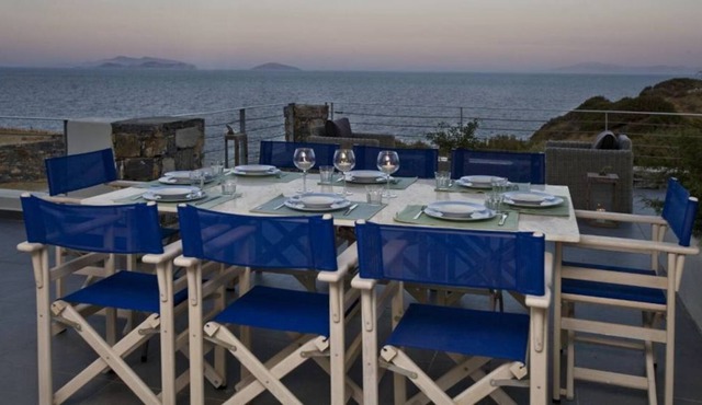 Naxos Beachfront House with breathtaking sea view and private beach!