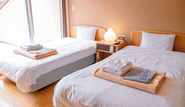 Nonsmoking Twin room with free BK 2 ppl/Ochi District Shimane