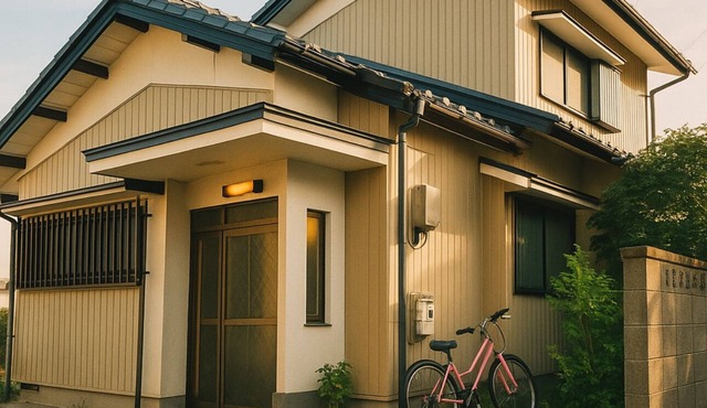 One building for rent. Fujigaoka is a 15-minute walk and Ghibli Park is a 20-minute drive. 2 parking spaces. Convenience store and supermarket within walking distance. Ideal for families and pets.