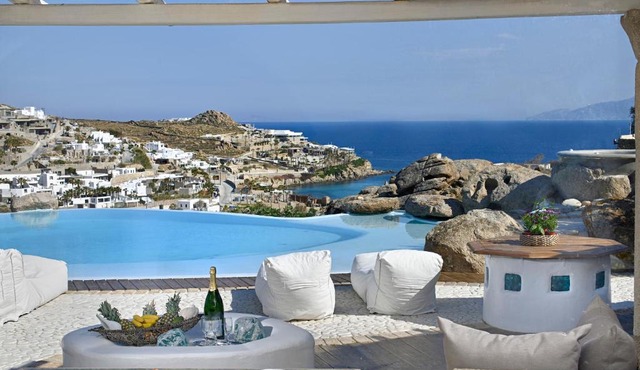Paraga Scorpios area Villa 1 "7min WALK TO BEACH" by Calypso Sunset Villas