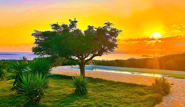 Paros Afrodite Luxury Villas with private pool & spa max 12 persons