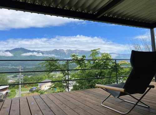 Private Villa with Panoramic Alps View 一棟貸し villa nagare
