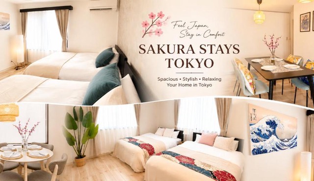 Sakura Stays Tokyo - Spacious Authentic Japanese Stay near Skytree & Asakusa