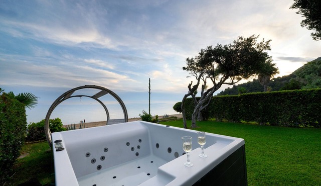 Seaduced Beachfront Villa by Corfuescape