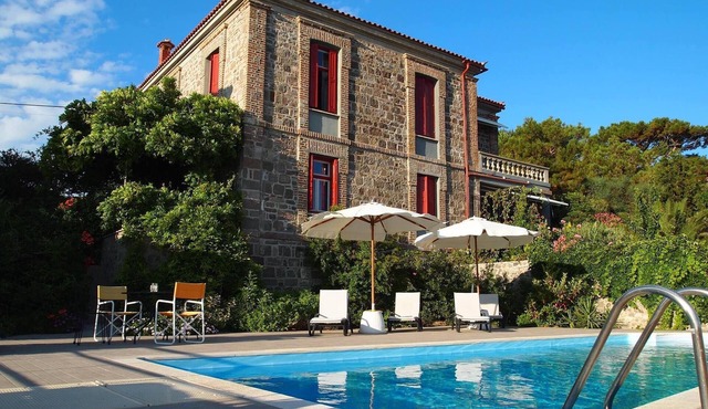 Self Catering Villa in Molyvos With Private Pool and Sea View