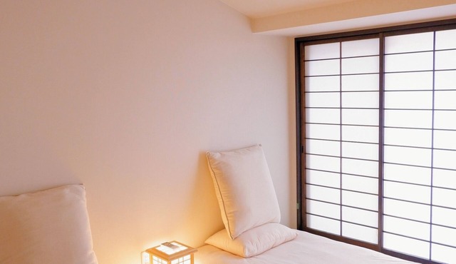 (山王)cozy tatami stylish double bedroom,10mins walk to TSUTENKAKU Tower