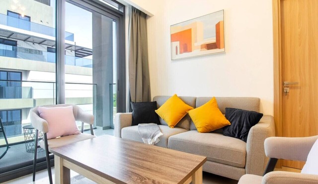 Spacious 2BR Next to Meydan Racecourse w/Balcony