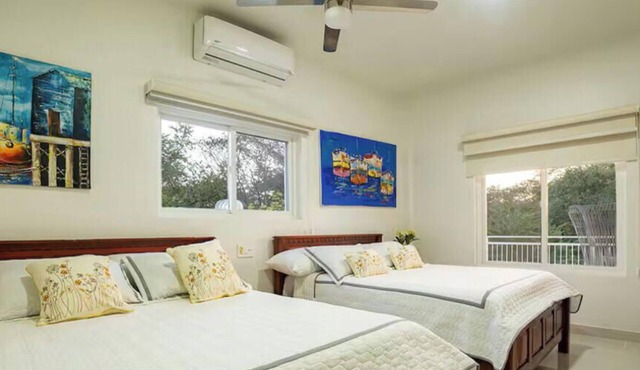Spacious 5-bedroom Oasis, in Lovely Tola with AC, Pool and Comfort