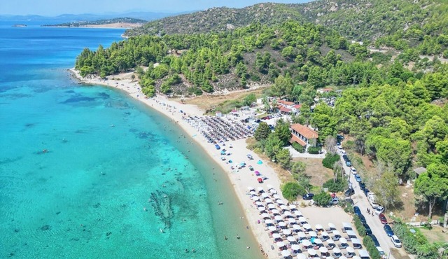 Spacious Maisonette on the "eu Blue Beach" of Kalogria in Sithonia in Greece