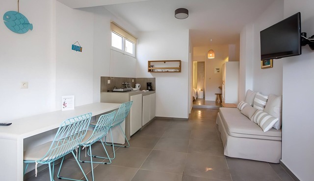 Studio Apartment 'Semi Basement -Superior Apartment' with Mountain View and Air Conditioning