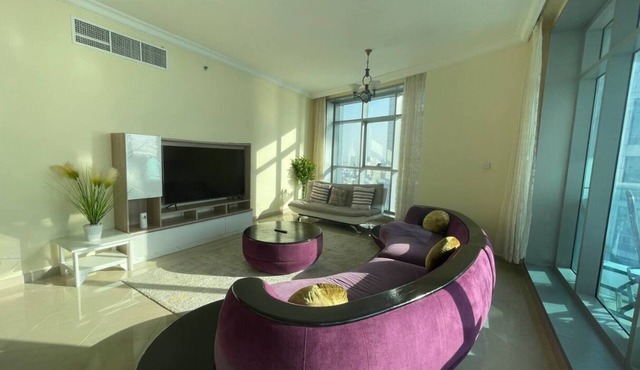 Sunny Beachfront Apartment in Ajman