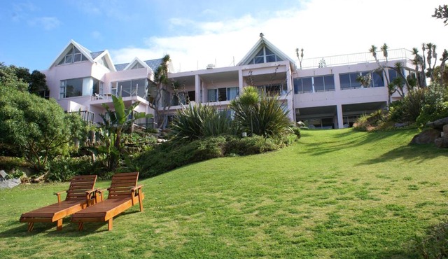 The Pink Lodge on The Beach