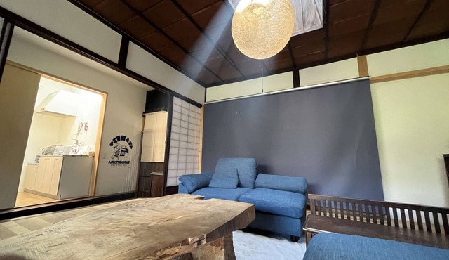 This inn is a renovated old house.