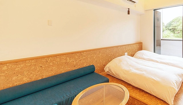Twin room with bathroom 2F/Oshimagun Kagoshima
