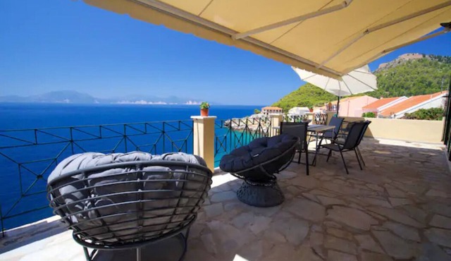 Villa Apoplous with amazing sea and sunset views