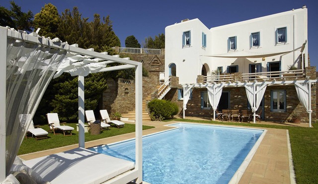 Villa Etheria with private pool in Andros Greece-Enjoy a memorable vacation