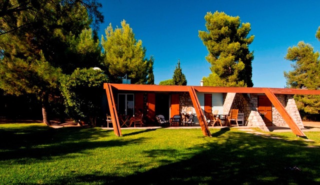 Waterfront Villa With Private Beach and Dock 'Villa Aggeliki', sleeps 15